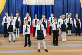 Конкурс-фестиваль патриотической песни в начальной школе.