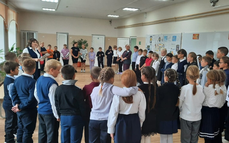 Тематическая линейка в начальной школе.