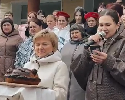 Встреча юнармейцев из Волгограда..